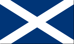 The Saltire Flag (St. Andrew's Cross)